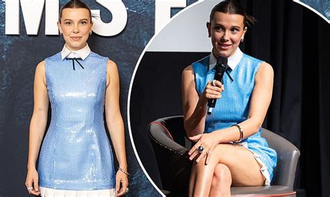 millie bobby brown lingerie|Millie Bobby Brown commands attention in the tiniest。